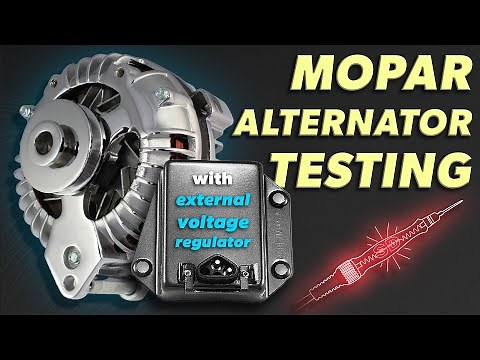 Mopar Charging System Testing [External Voltage Regulator]
