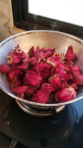 Roselle Jam at Home | Healthy Homemade Rosoulie Jam Recipe | silok sougri mahei