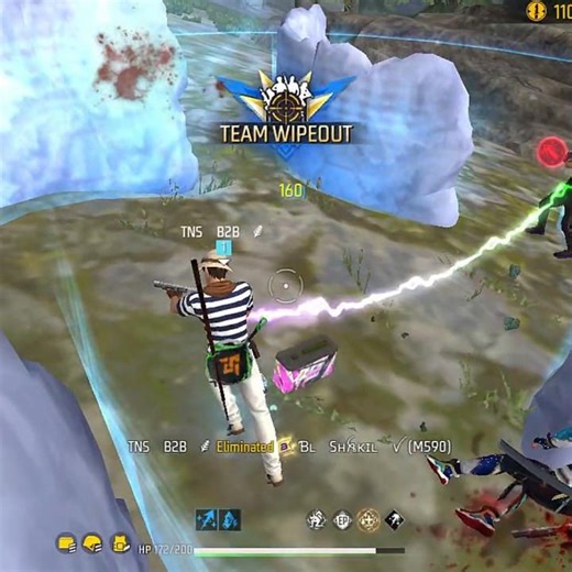 THE TOURNAMENT VERSION OF B2B IS VERY SCARY #shorts #shortsfeed #freefire #esports