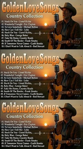 Golden Country Love Songs 2026 🎸 Best Classic Country Collection | Country Roads, Wonderful Tonight