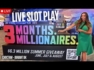 Live Slot Play At Choctaw Casino!