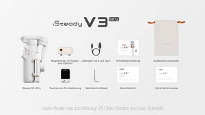 Hohem iSteady V3 Ultra Gimbal Setup Guide: Unboxing, Charging, and Operation Tutorial