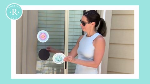 Screen Door Magnets Double Sided – Keep People, Kids, and Dogs from Running into The Screen Door - Robbins Aria Dog Mosaic