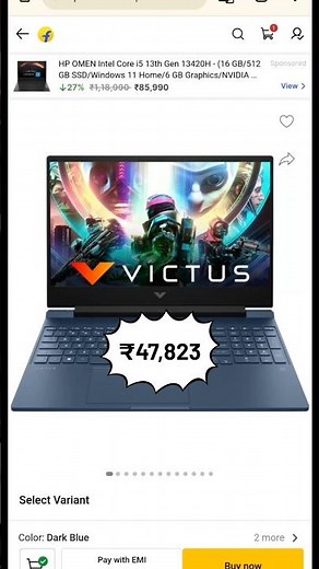 💥 HP Victus 15 AMD Ryzen 5 Hexa Core Laptop