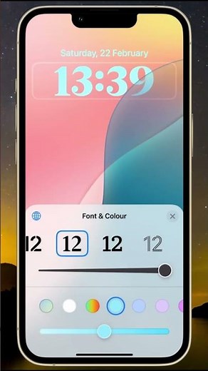 How to Change the Clock Style on iPhone Lock Screen