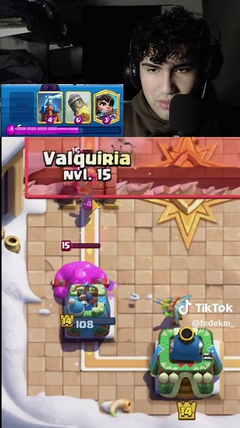 No me dejaba tirar la valkiria evo 🫠 #clashroyale #clash #clashroyaleprotips #clashroyalememes #youtube