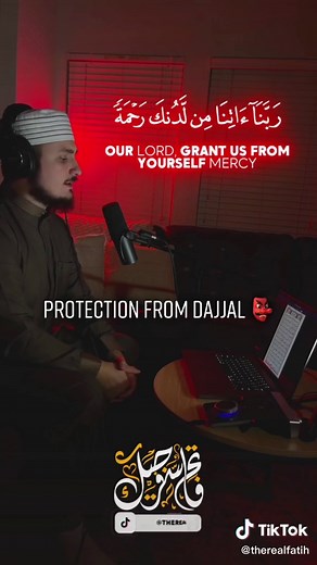 The Prophet of Allah, Allah bless him and give him peace) said, “Whoever commits ten verses from the beginning Sura al Kahf will be protected from the Dajjal.” #islam #islamic #islamic_video #muslimtiktok #muslim #quran #quran_alkarim #quranrecitation #قران #قرآن #قران_كريم #فاتح_سيفراجيك #فاتح_سفرجيك #مسلم #fatihseferagic #anxiety #anxietyrelief #god #healingtiktok #fyp #bosnian #bosnia #kahf #surahkahf #surahalkahfi