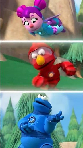 The Mecha Builders Race to the Finish Line! #sesamestreet