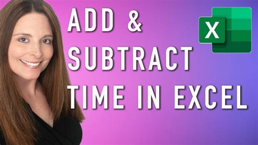 How to Add or Subtract Time in Excel - Calculate Hours and Minutes for Accurate Timekeeping | ⚙️Eric Hartwig