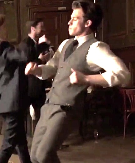 Louis Hofmann and Jannis Niewohner in Ruby Red Trilogy