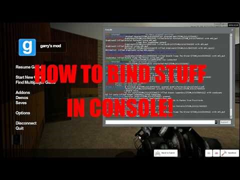 HOW TO BIND TEXT IN GARRYS MOD
