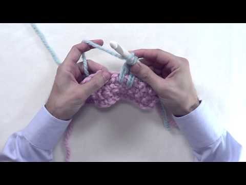 CROCHET HOW-TO: Long Double Crochet 2 Rows Below [Long dc 2RB]