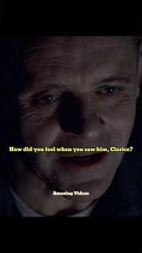 How did you feel when you saw him, Clarice? #thesilenceofthelambs #anthonyhopkins #jodiefoster