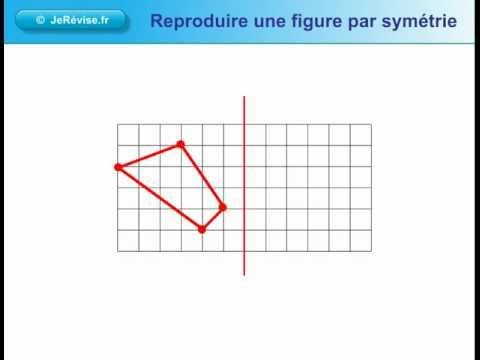 construction de 2 figures symétriques sur quadrillage - Le blog des CM2 de Monsieur et Madame Borgne
