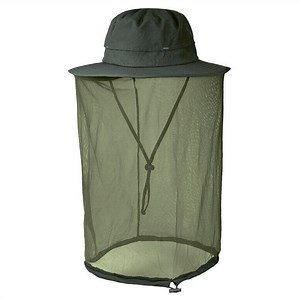 Anti-Mosquito Mask Hat Net Mesh Head Face Protector, IC ICLOVER Insect Bee Mosquito Bug Resistant Sun Hat Safari Hat Without UV Protection for Travel Camping Pasture, Green