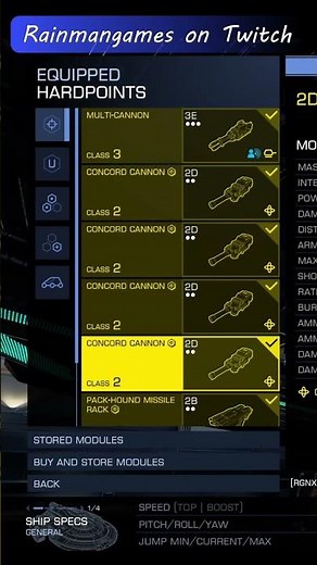 Elite Dangerous Shortcut to Storing Multiple Modules #shorts #elitedangerous #tips