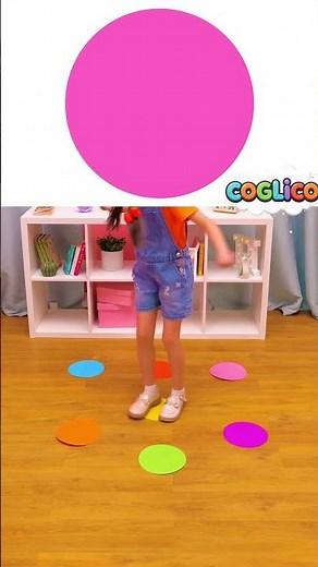Colour Jump Game for Kids! | Learn Colours & Move | Indoor Classroom Activity #playfulactivities