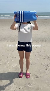 2.7M views · 12K reactions | Beach ️ Vacation Tips! #beach #beachtips #beachhack #lifehacks #vacationtips #vacation #hack #summerhacks | Iryna Yauseyeva | Facebook