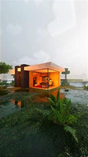 Minecraft modern house🏠 #shorts #minecraft #gaming