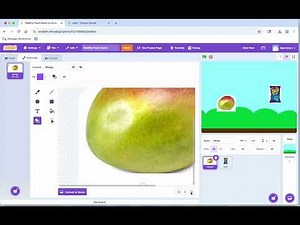 Healthy Food Game 2 - Adding Sprites to Scratch
