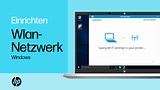 Einrichten eines HP Druckers in einem kabellosen Netzwerk mit HP Smart für iOS-Geräte
