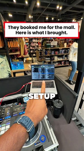 Mall Store DJ Gig Setup | What I Bring