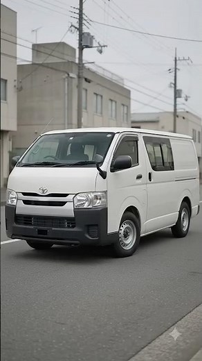 【AI動画】DXが突然スーパーGLに進化した瞬間。#ハイエース#HIACE#スーパーGL#DX#ハイエースカスタム#AI動画#車好き#VanLife#ToyotaHiace#Shorts