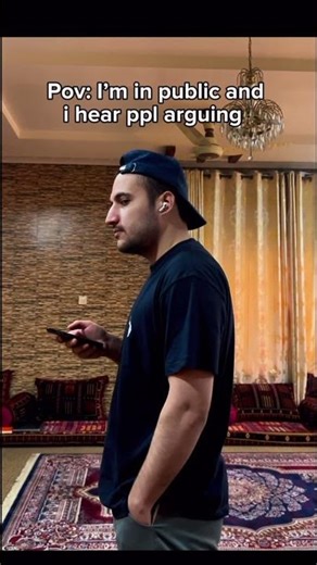 When I hear ppl arguing
