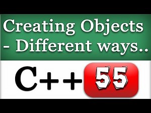 Mind Luster - Learn Creating Objects from a Class in Different Ways | C Object Oriented Programming Tutorial