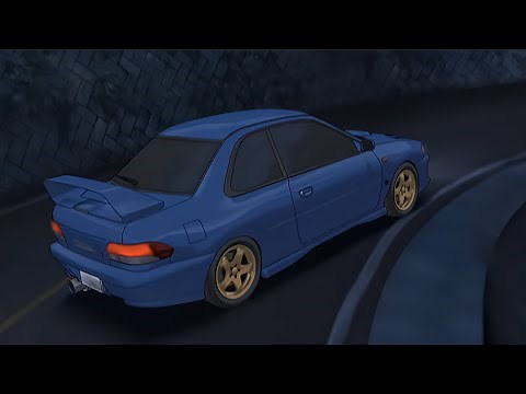 Takumi Test Drives the New Impreza (Initial D Fourth Stage)