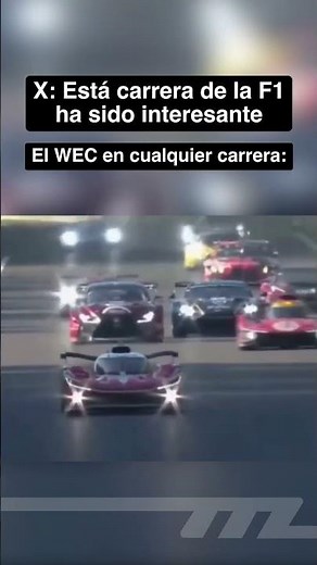 Lo del WEC es una pasada