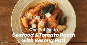 98K views · 1.6K reactions | This seafood pasta — yes, both noodles and sauce! — is cooked in just one pan. Visit our YouTube channel for more videos, recipes, and step-by-step guides: www.YouTube.com/Yummyph | Yummy PH | Facebook