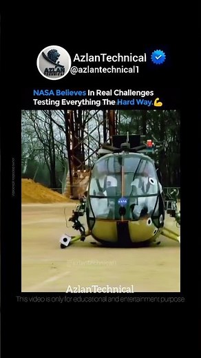 NASA’s Extreme Helicopter Crash Test #langley #engineering #breakthrough