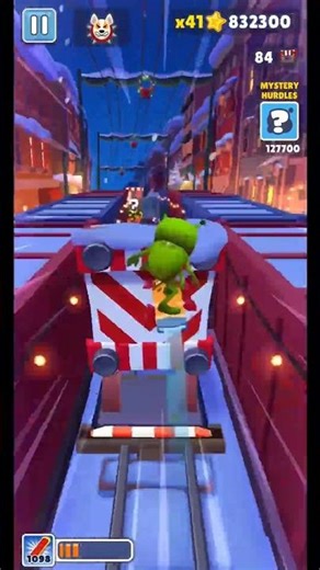 ❄️ Subway Surfer Snow FX and Coin Shower Madness During Festive Run 🌨️ #shorts #subwaysurfers