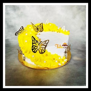 Simple And Beautiful Cake Design Tutorial | TUTU CAKES