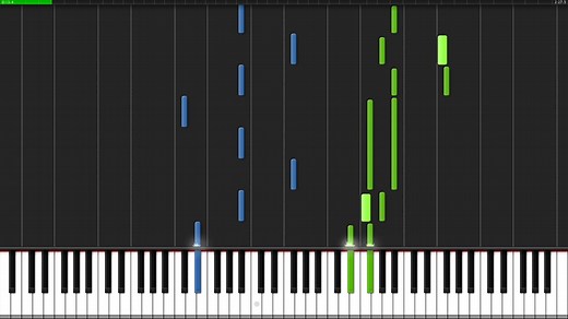 【钢琴】Theme of SSS - Angel Beats! - TheIshter - [Piano Tutorial] (Synthesia)