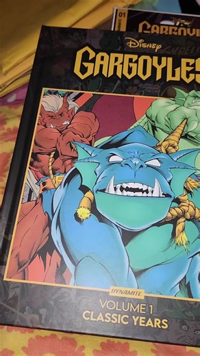 The Gargoyles comics KickStarter finally arrived! #disney #gargoyles #Kickstarter #comics #Goliath