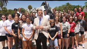 10K views · 205 reactions | Florida Tech wishes astronaut alumna Sunita Williams '95 M.S. a safe voyage to the International Space Station aboard the Boeing Starliner, propelled by a United Launch Alliance Atlas V rocket. Scheduled to launch on May 6, it is the first crewed test flight of the Starliner spacecraft. We're cheering for you, Sunita!  | Florida Institute of Technology | Facebook