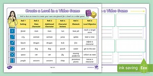 Create a Level in a Video Game