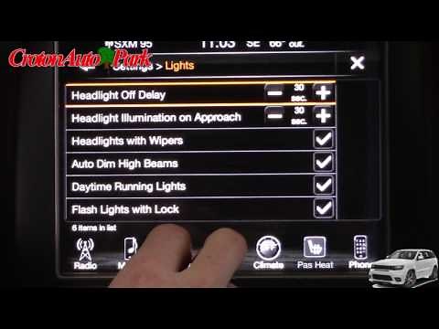 How to Customize Your Jeep Grand Cherokee Uconnect® Touchscreen Menu