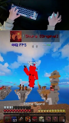 The BEST Bedwars Texture Pack = Shura #minecraft #shorts #bedwars #pvp #phonk #trending