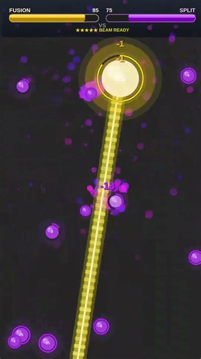 Fusion VS Split - Physics Battle! Who Wins? #Shorts