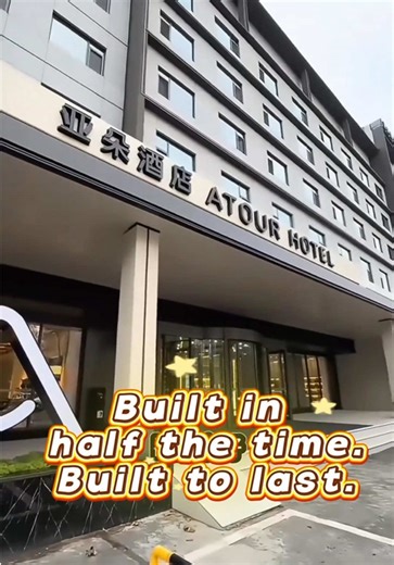 Modern Hotels: Fast Construction and Innovative Designs