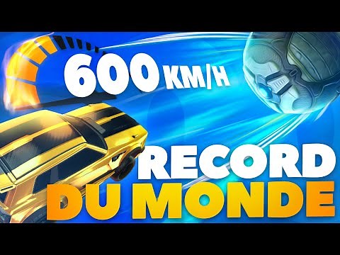 Je rentre la frappe la plus RAPIDE du MONDE sur Rocket League