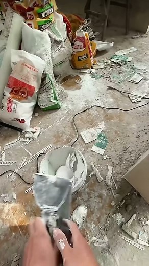 14K views · 87 reactions | The process of applying putty to the wall door | Daily Work | Facebook