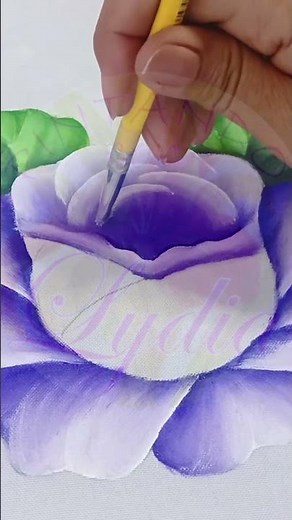 como pintar una flor #art #pintar #comopintar #painting #pintando #flowers