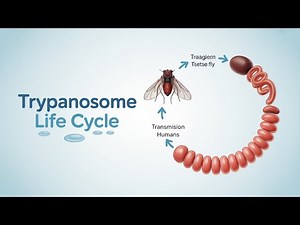 Life cycle of African trypanosomiaisis