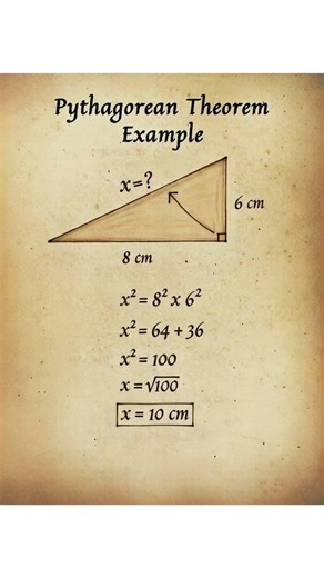 Pythagorean Theorem Example