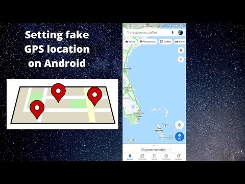 fake GPS location on Xiaomi Android smartphone