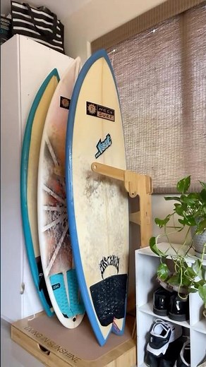 Clearing out the old and leveling up with LISS #surf #surfgear #surfrack #surfstorage